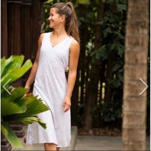 Title Nine round trip midi dress Triangulate reversible size medium